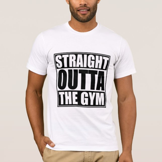 Rak Outta the Gym Tee (Framsida)
