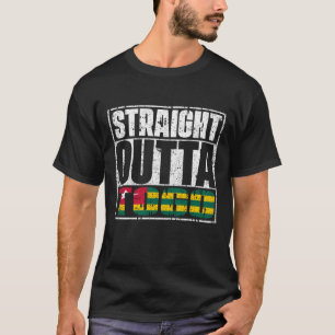 Rak Outta Togo Flagga T Shirt