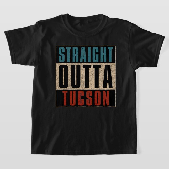 Rak Outta Tucson Arizona AZ T Shirt (Laydown)