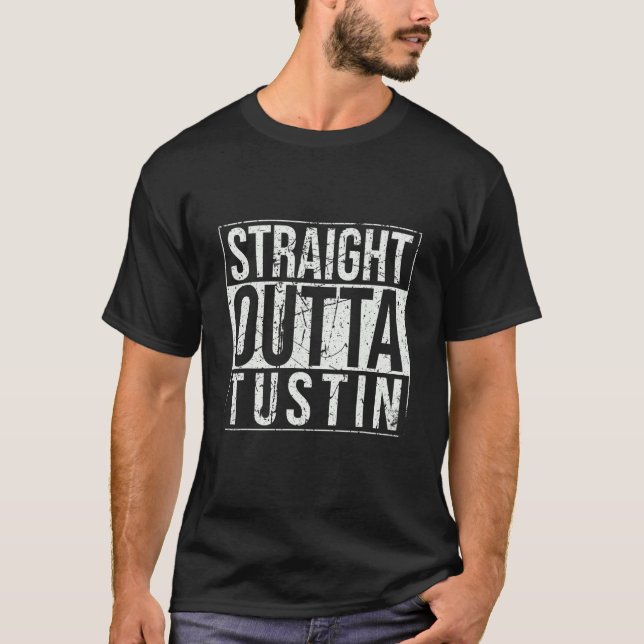 Rak Outta Tustin-Vintage T Shirt (Framsida)