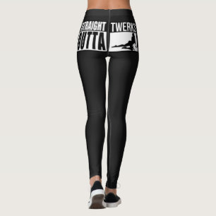 Rak Outta Twerks damasker Leggings