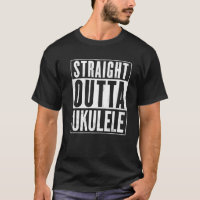 Rak Outta Ukulele Vintage Distress Funny