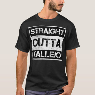 Rak Outta Vallejo California Vintage Distress T Shirt