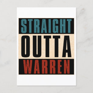 Rak Outta Warren Michigan MI Vykort