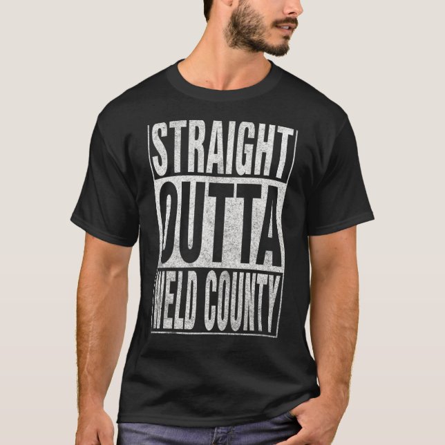 RAK OUTTA WELD COUNT Coola - hemoffert T Shirt (Framsida)