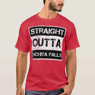 Rak Outta Wichita Falls Texas Vintage Distres T Shirt