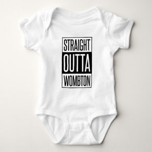 Rak Outta Wombton Funny Baby Tröja