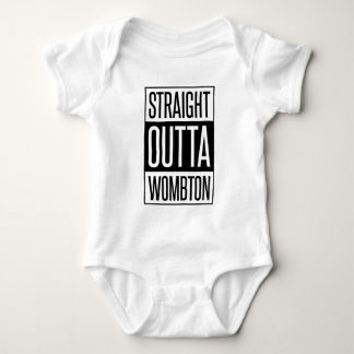 Rak Outta Wombton Funny Baby Tröja