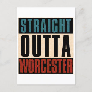 Rak Outta Worcester Massachusetts MORSA Vykort