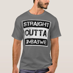 Rak Outta Zimbabwe Traveler Gift Land Expa T Shirt
