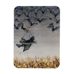 Rak på Till morgon Magnet