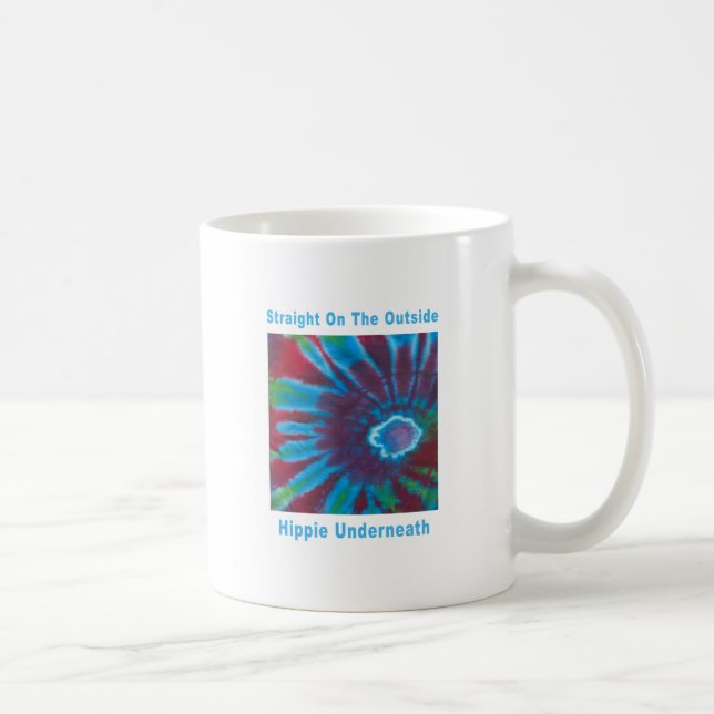 Rak på utsidan, Hippie under neath Kaffemugg (Höger)