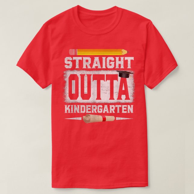 Rak pennklass för yttjargarten, 2022 g t shirt (Design framsida)