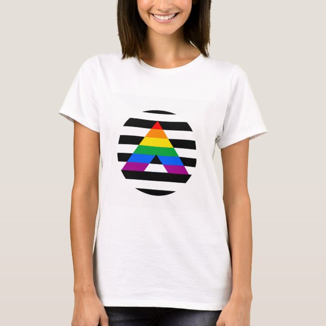 RAK PRIDE FÖR BUNDSFÖRVANTPRIDE 2014 T-SHIRT (Framsida)