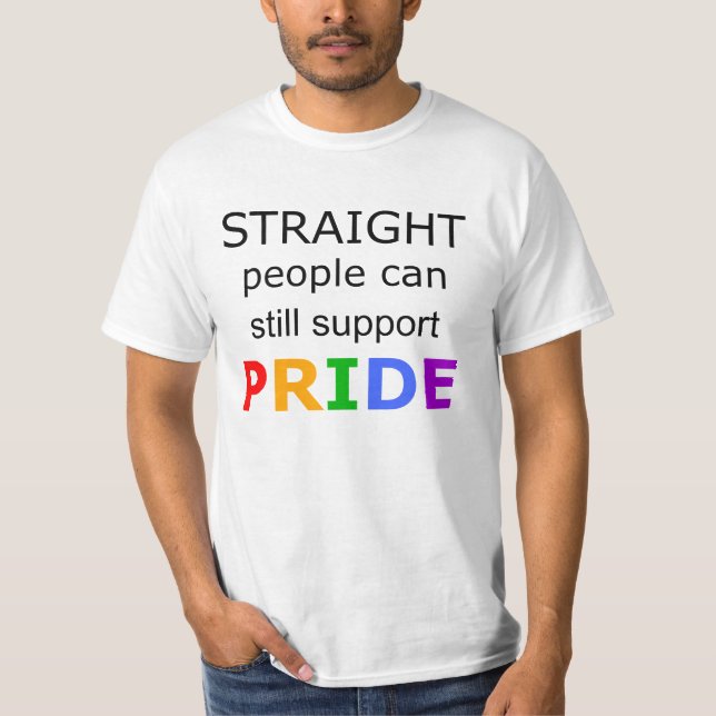 Rak pride? t shirt (Framsida)