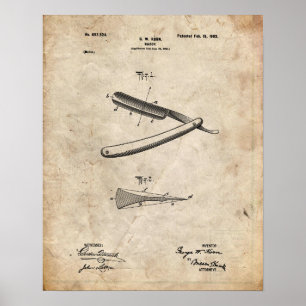 Rak Razor Patent Poster