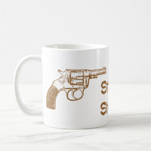 Rak skytt kaffemugg