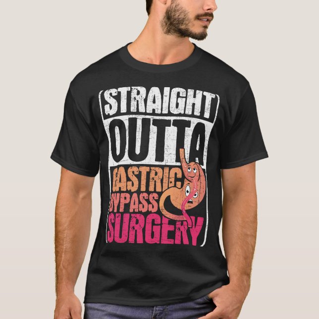 Rak Sleeve Gastric Outta Gastric Bypass Surgery  G T Shirt (Framsida)