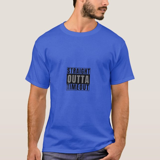 Rak timeout - barn eller Kid för  utgång T Shirt (Framsida)