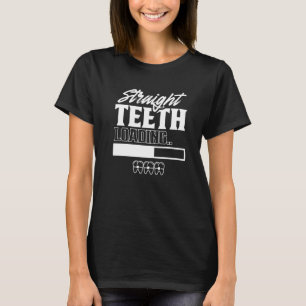 Rak tonårsladdning Smile Braces Orthodontics P T Shirt