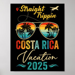 Rak Trippin Costa Rica 2025 Family Summer Vac Poster