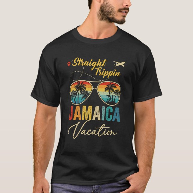 Rak Trippin Jamaica Vacation 2024 Family Summ T Shirt (Framsida)