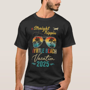 Rak Trippin Myrtle Beach 2025 Familj Sommar V T Shirt