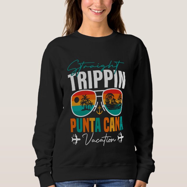 Rak Trippin Punta Cana 2024 Beach Summer Vaca T Shirt (Framsida)