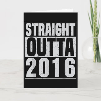 Rak Ut 2016 Clic År Vintage Födelse Av Bi Kort