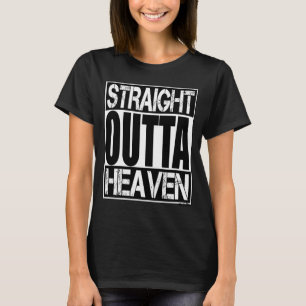 rak ut från himlen för kvinnor t shirt