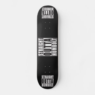 Rak ut från Humbolt Kalifornien Skateboard Bräda 19,5 Cm
