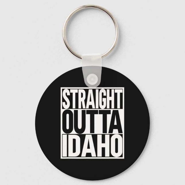 Rak ut från Idaho  Nyckelring (Framsida)