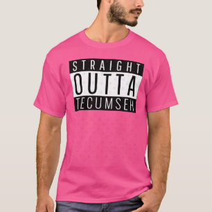 Rak ut från Teseh Michigan Teseh MI överdimensione T Shirt