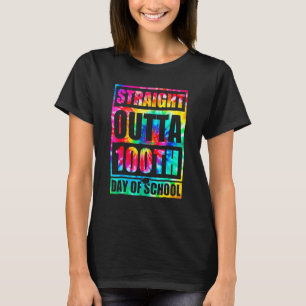 Rak ut ur 100:e skoldagen Tye Die Glad 1 T Shirt
