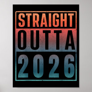 Rak ut ur 2026 Födelsedag Klassiker 2026 Poster
