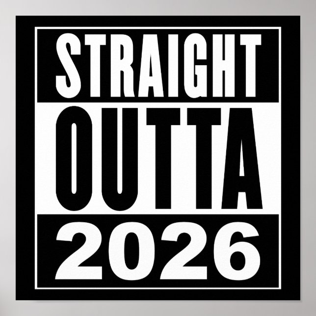 Rak ut ur 2026 poster (Framsidan)
