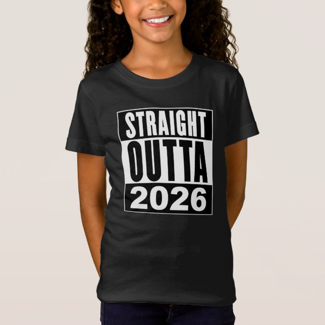 Rak ut ur 2026 t shirt (Framsida)
