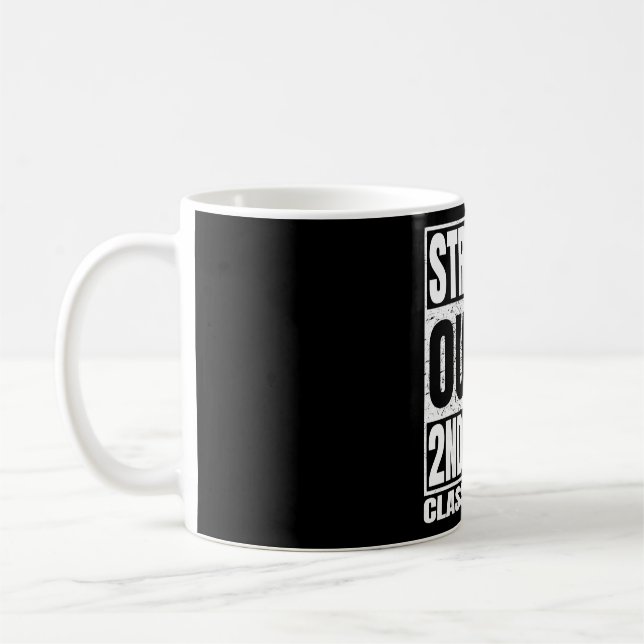 Rak ut ur 2:a klass Roligt examensfirande 2026 Sec Kaffemugg (Vänster)