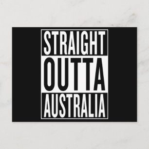 rak ut ur Australien Vykort