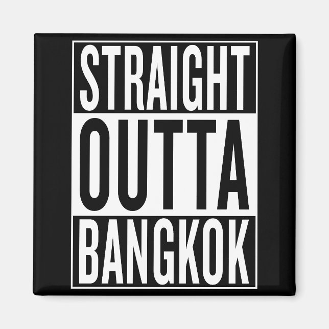 rak ut ur Bangkok Magnet (Framsidan)