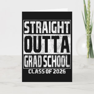 Rak ut ur forskarskolan Examen Cl 2026 S Kort