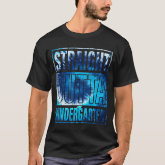 Rak ut ur förskolexamen Dye frien T Shirt