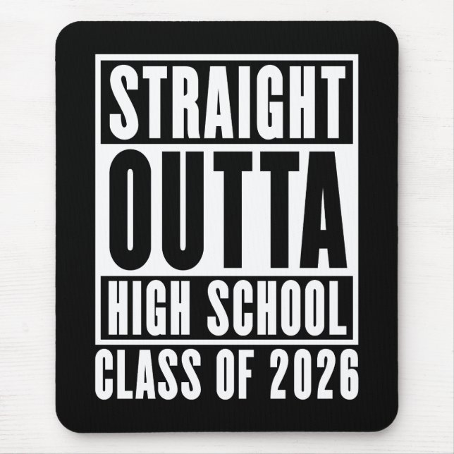 Rak ut ur gymnasiet klass 2026 musmatta (Framsidan)