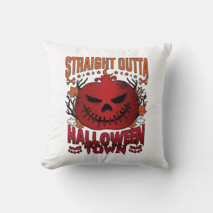 Rak ut ur Halloween Town Röda Pumpa Spöken L Kudde