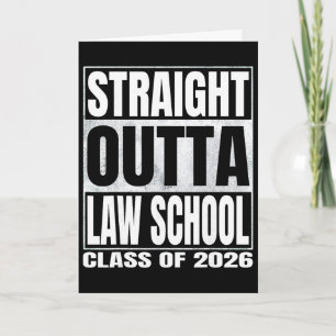 Rak ut ur juristutbildningen Rolig examen 2026 L Kort