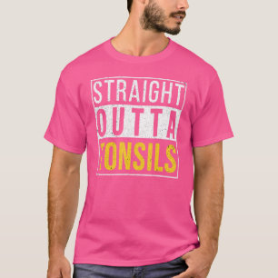 Rak ut ur mandlarna  Återhämtning Kul Skämt T Shirt