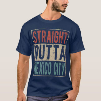 Rak ut ur Meico City vintage T Shirt