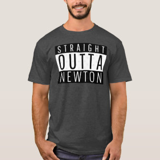 Rak ut ur Newton Massachusetts T Shirt