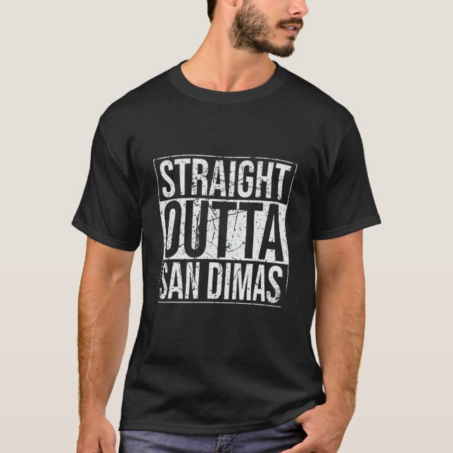Rak ut ur San Dimas Vintage T Shirt (Framsida)