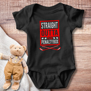 Rak ut ur straffboxen Baby-dräkt T Shirt
